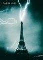 Eiffelturm mit Blitz, Paris 1933 