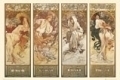 Mucha: 4 Jahreszeiten, style B 