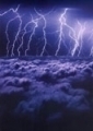 Gewitter �ber Wolken 