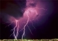 Gewitter �ber der Stadt 