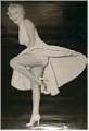 Marilyn Monroe: wehender Rock Seitenansicht 