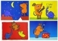 Die Sendung mit der Maus: Kleinformat Poster Set - 4 verschiedene Poster !!! 