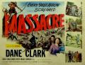 Massacre (1956) / orig. Filmplakat 