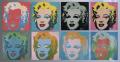 Marilyn Monroe: Warhol Popart Collage / Poster 