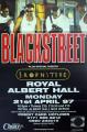 Blackstreet: Royal Albert Hall 21.07.97 / UK Promo Poster 