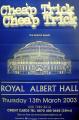 Cheap Trick: Royal Albert Hall / UK Promo Poster 