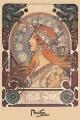 Alphonse Mucha: Zodiac / Jugendstil Poster 