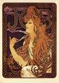 Alphonse Mucha: Job (1897) / Jugendstil Poster 