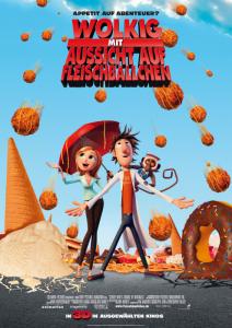 Wolkig mit Aussicht auf Fleischb�llchen (2009) / orig. Filmplakat 