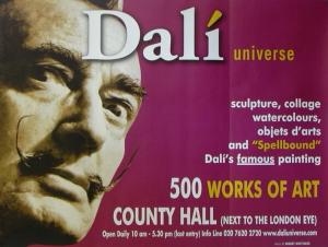 Dali Universe / orig. UK Promo Poster 