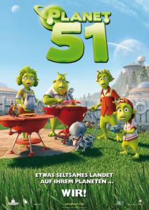 Planet 51 (2009) / orig. Filmplakat 