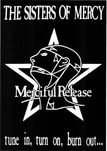 The Sisters of Mercy: Merciful Release / UK Import Poster 