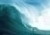 Wellenreiten, Surfen: Big Wave / Poster, Plakat 